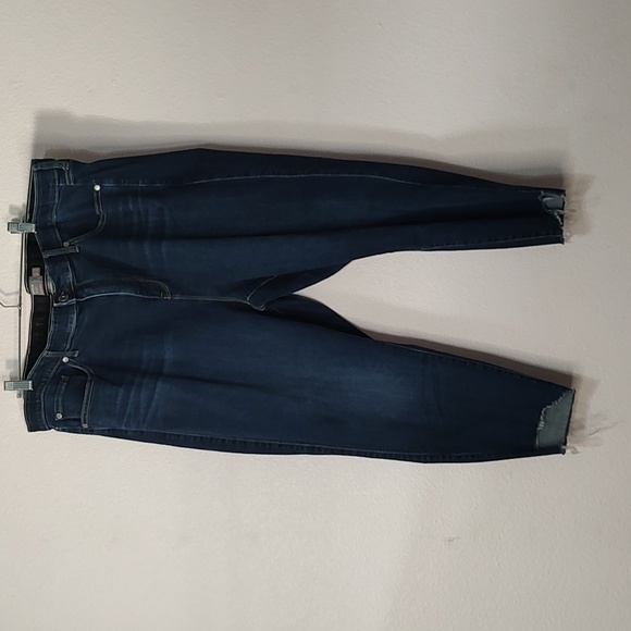 Torrid Raw Hem Blue Jeans Size 26S - Picture 1 of 6
